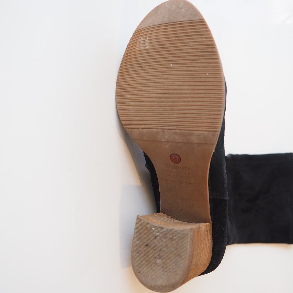 Blondo Suede Knee-High Boots - Picture 6 of 8